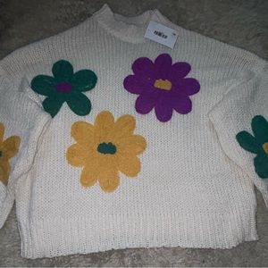 BiBi Flower Sweater